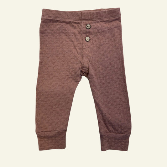 Quincy Mae textured leggings size 00