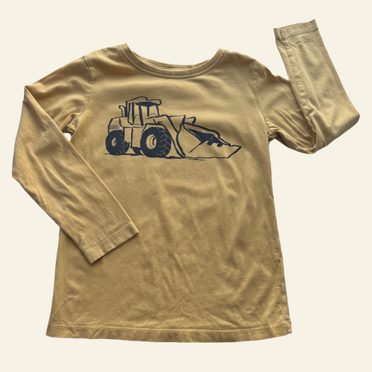 Anko yellow digger long sleeve top size 6