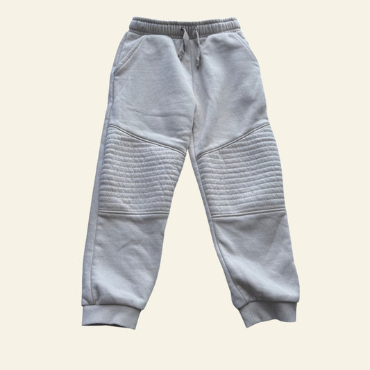 KID beige track pants size 4