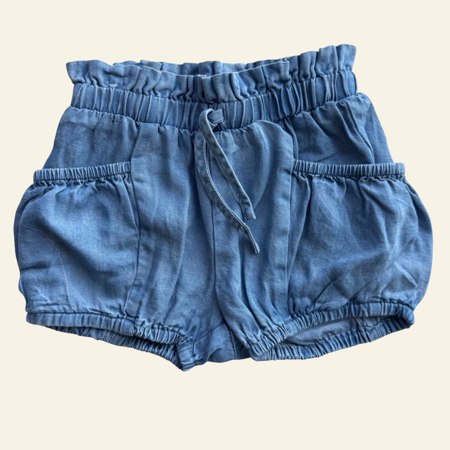 Seed blue chambray bloomers size 0