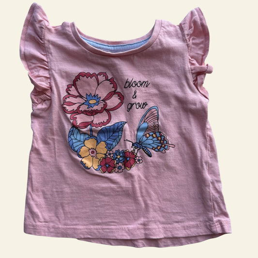 Dymples pink bloom and grow tshirt size 0