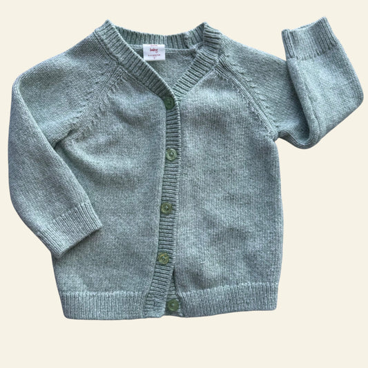 Seed green knit cardigan size 0