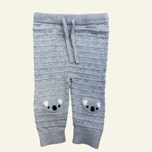 Sprout grey koala textured pants size 00