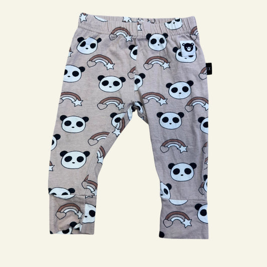 Hux Panda rainbow leggings size 0