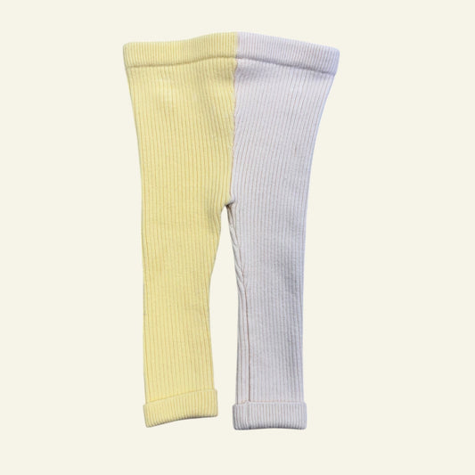 Ziggy Lou pastel rib leggings size 000
