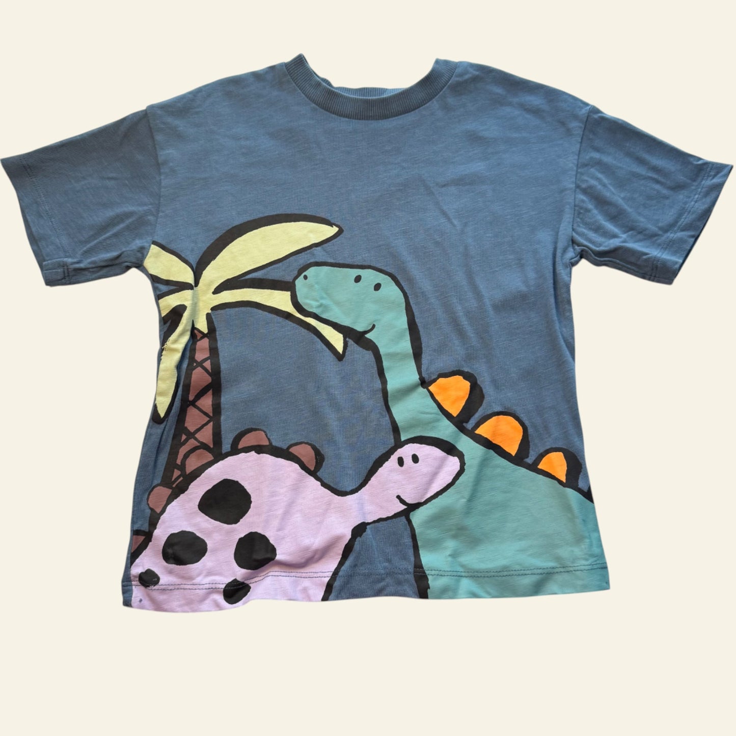 Next blue dino tshirt size 3-4`