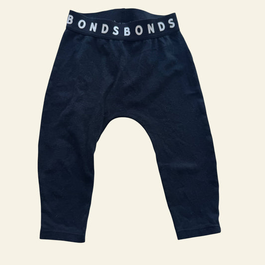 Bonds black leggings size 00