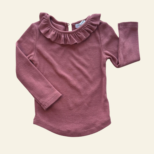 Country Road pink frill top size 0