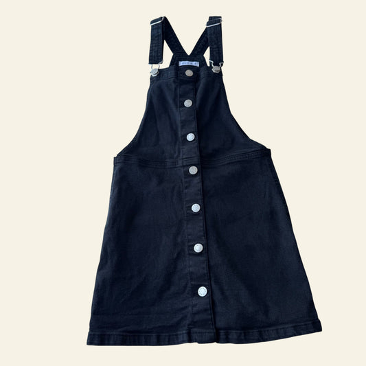 Target black denim pinafore size 9