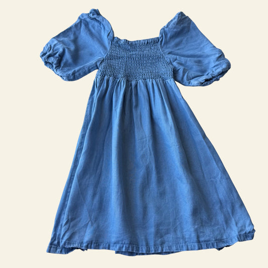 Seed blue chambray dress size 6