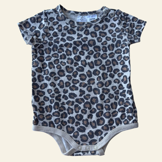 Cotton On leopard print bodysuit size 0