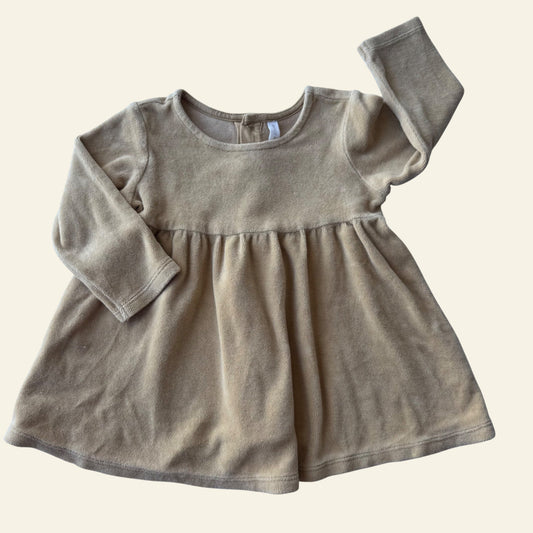 Quincy Mae mustard yellow dress size 0