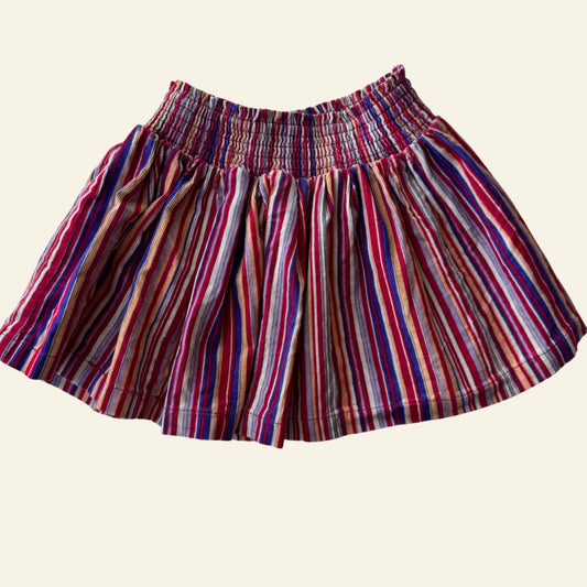 Ghanda rainbow stripe skirt size 3-4
