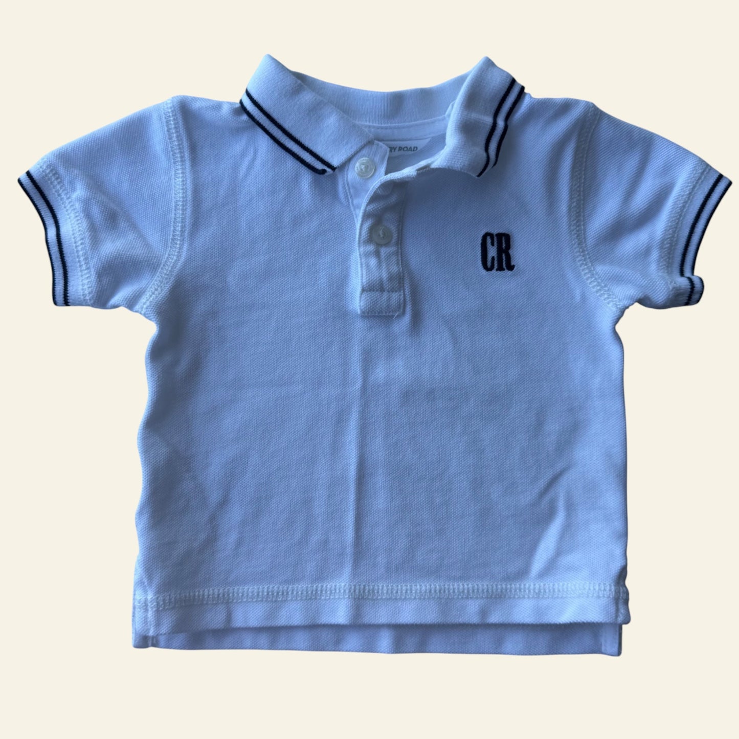 Country Road white polo top size 00