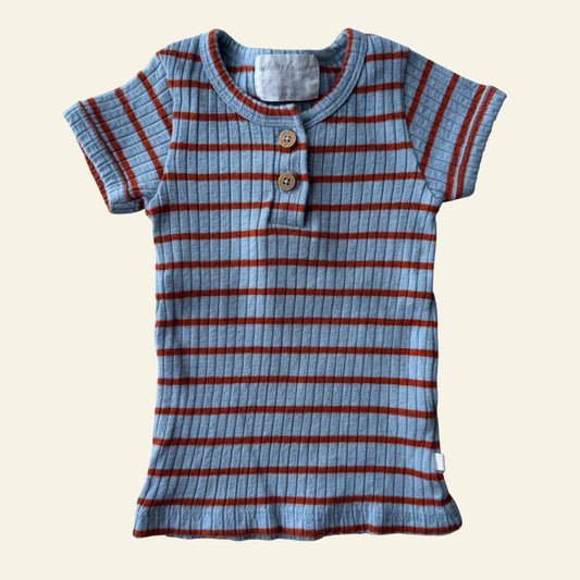 Wilson & Frenchy blue and red stripe top size 00
