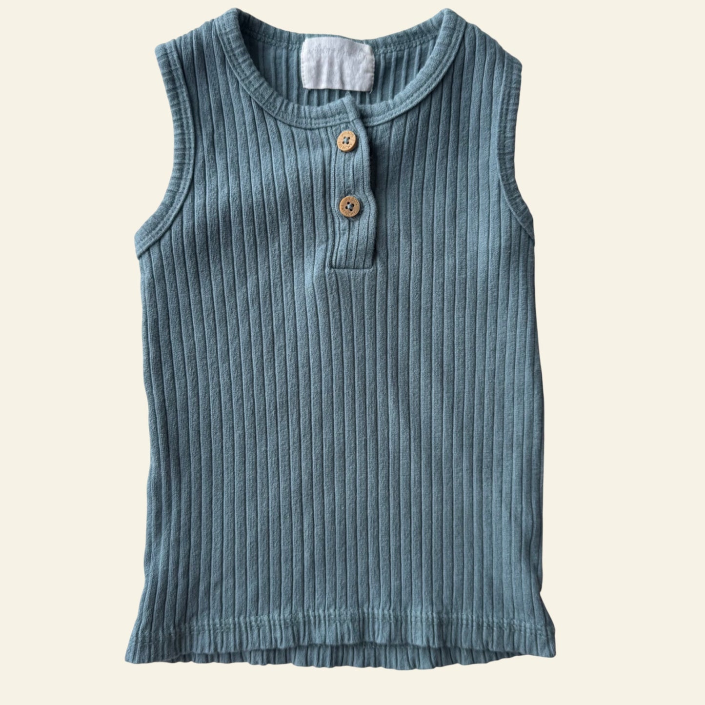 Wilson & Frenchy green sleeveless top size 0