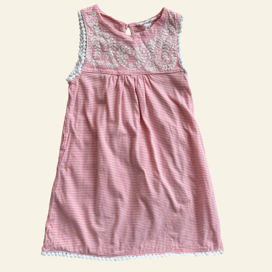 Milkshake pink stripe dress size 3