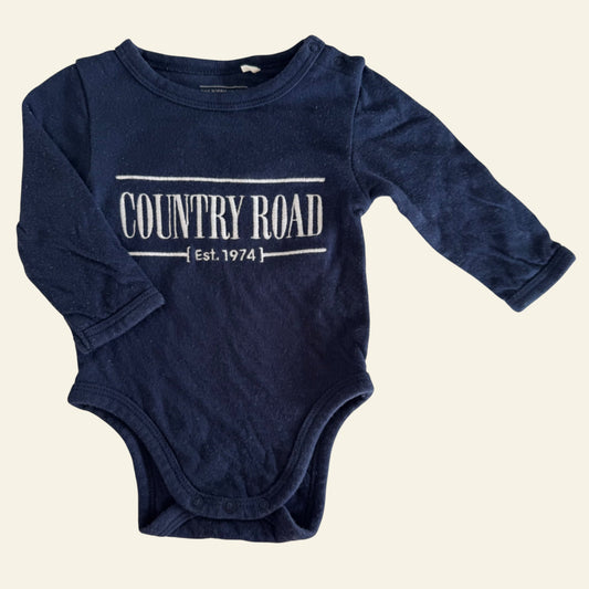 Country Road navy heritage bodysuit size 000