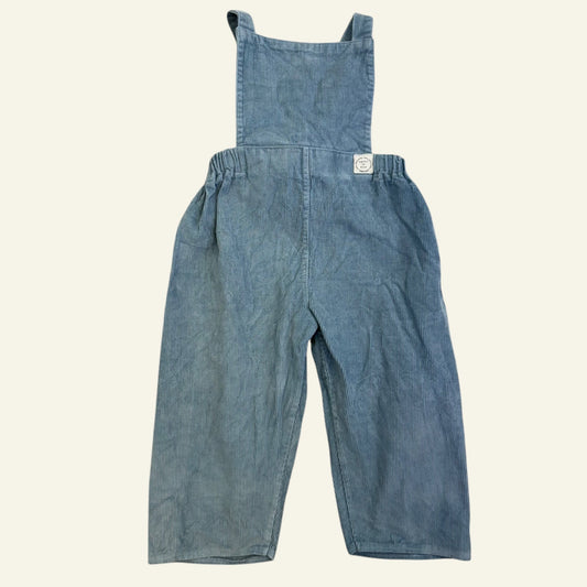 Poppy and Pom blue overalls size 2