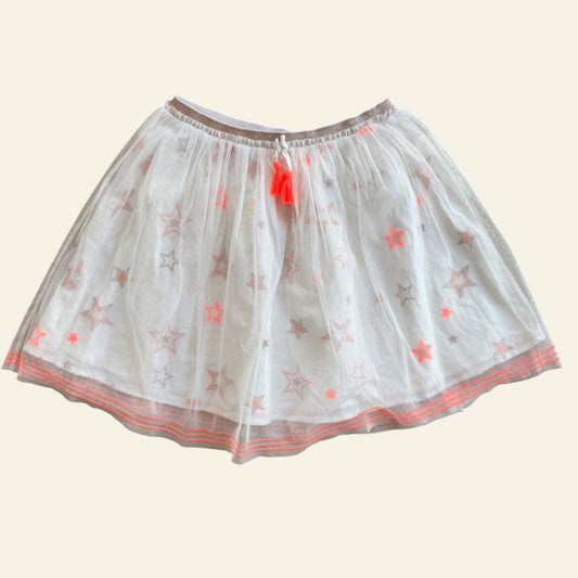 Mintie white tulle skirt size 11-12