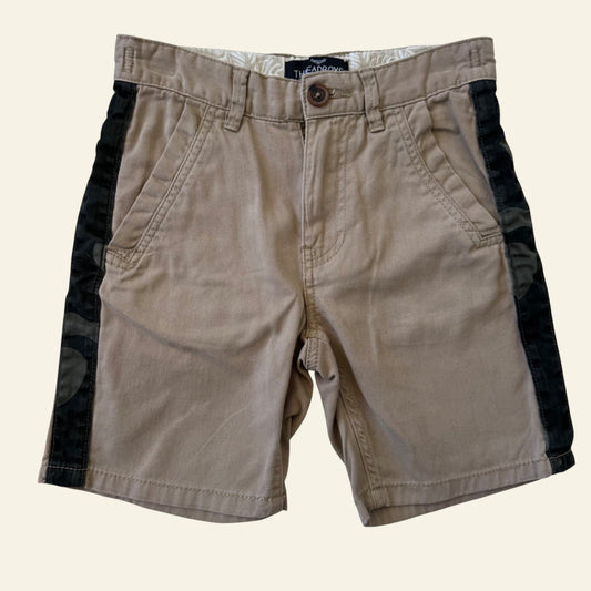 Threadboys beige chino shorts size 7-8