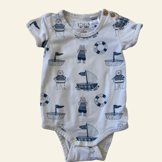 Wilson & Frenchy sailing bears bodysuit size 0