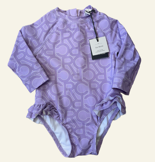 Country Road purple bathers size 0