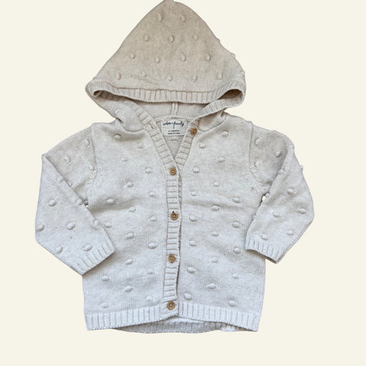 Wilson & Frenchy white knit cardigan size 0