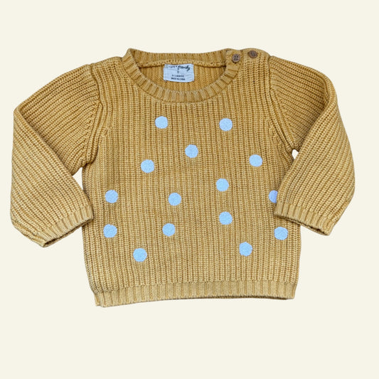 Wilson & Frenchy yellow knit jumper size 0
