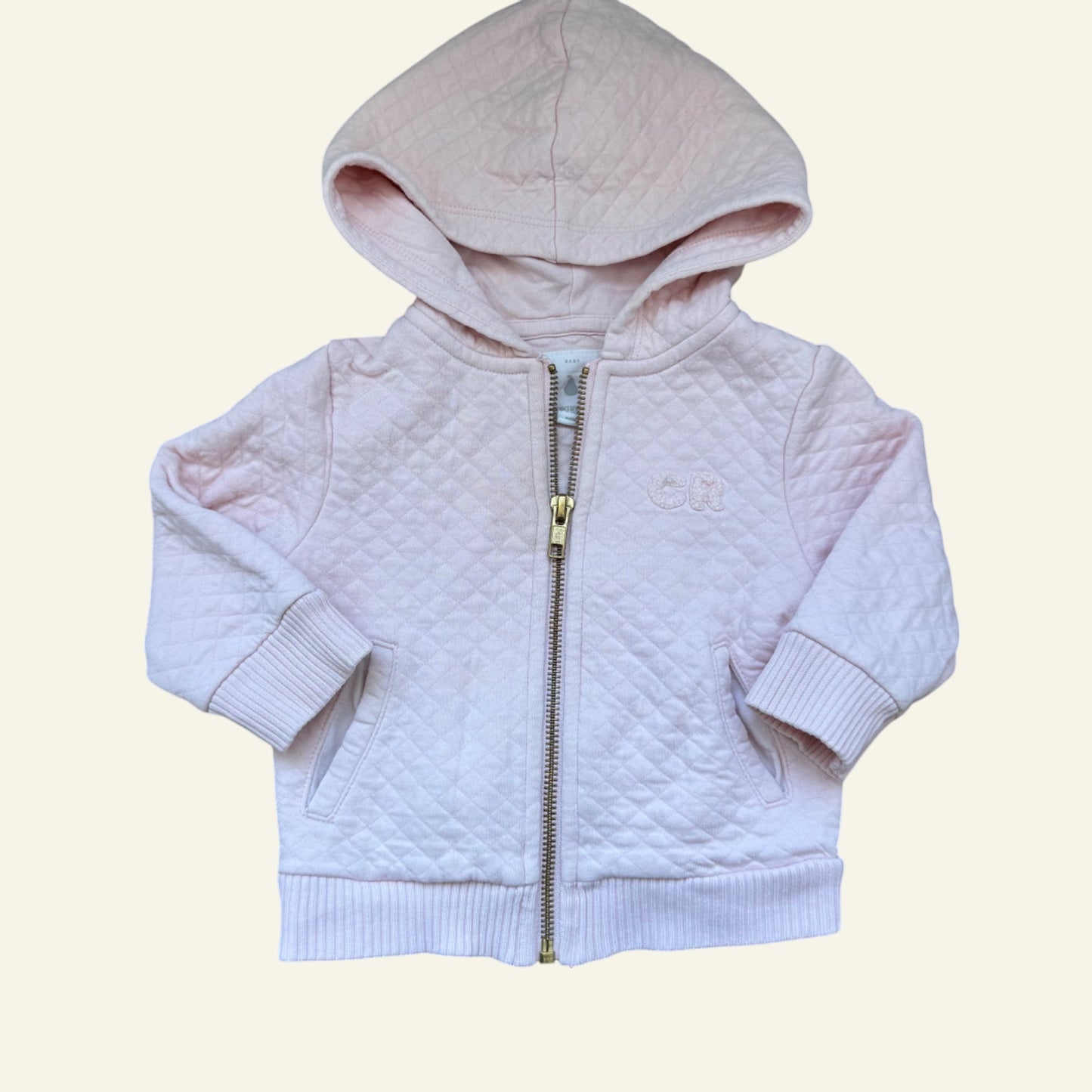 Country Road pink quilted jacket size 0