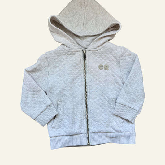 Country Road grey quilted jacket size 12-18 months
