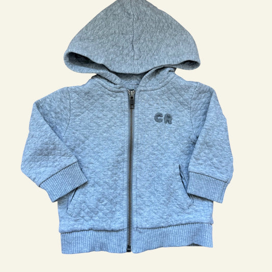 Country Road quilted grey jacket size 0