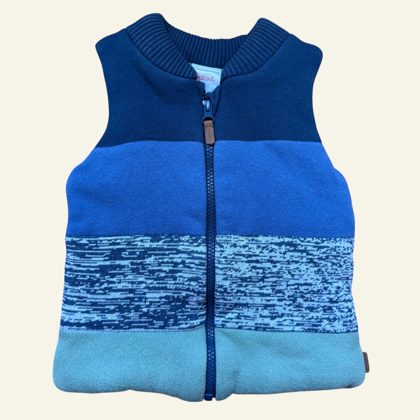 Sprout colourblock vest size 1