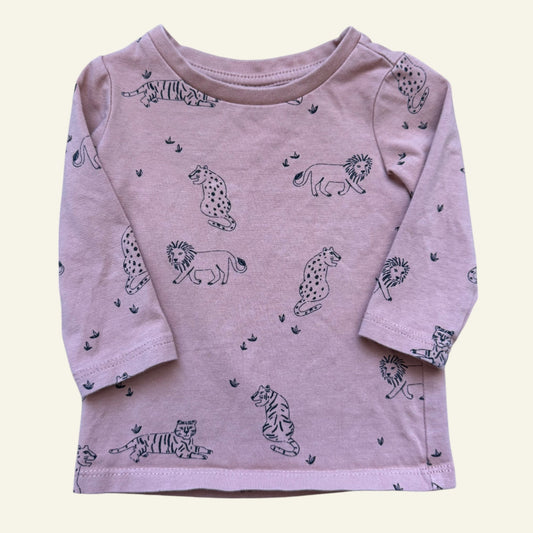 Target lion long sleeve top size 000