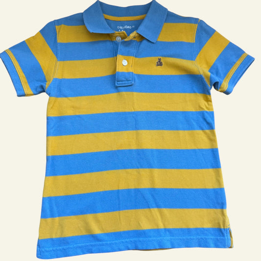 Baby Gap blue and yellow polo size 2