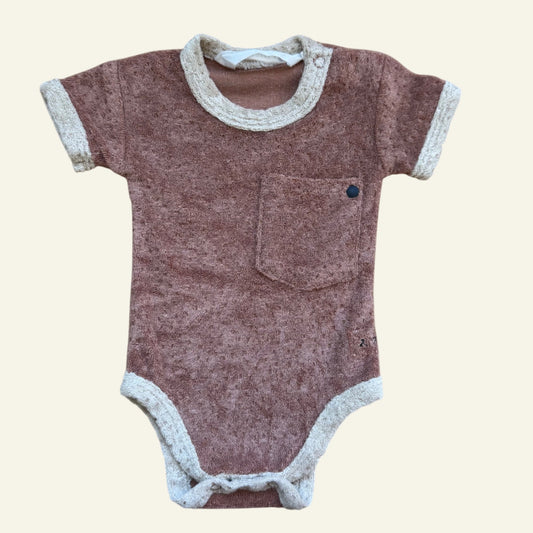 Susukoshi brown bodysuit size 0000
