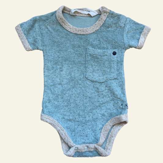 Susukoshi green bodysuit size 000