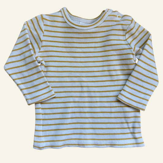 Seed yellow stripe top size 000