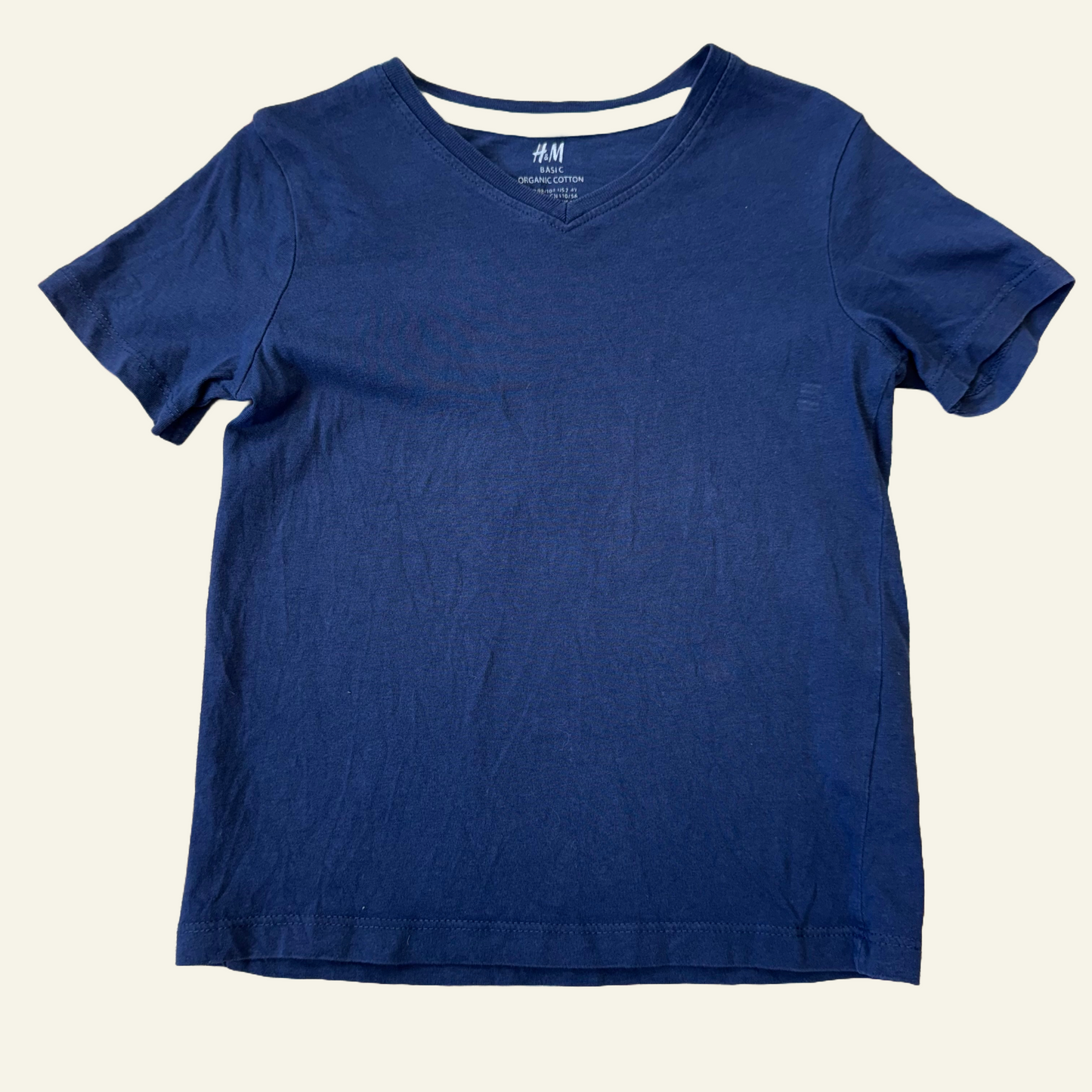 H&M navy tshirt size 3-4