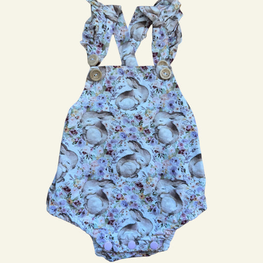 Handmade with Love bunny romper