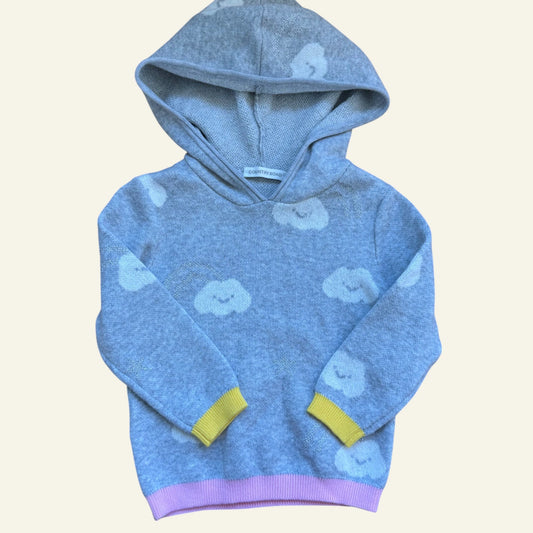 Country Road grey cloud hooded jumper size 0