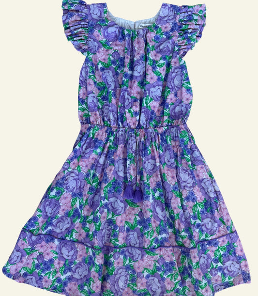 Country Road floral cap sleeve dress size 7