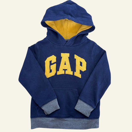 Baby Gap navy logo jumper size 5