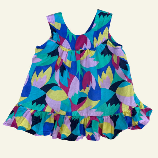 Target block print top size 2