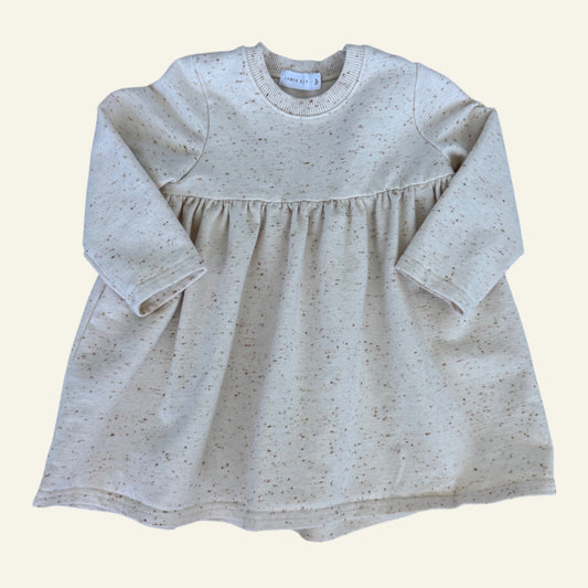 Jamie Kay beige fleck tracksuit dress size 1