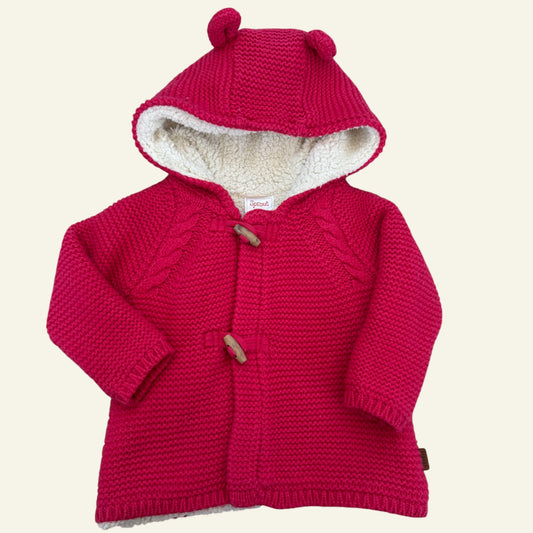 Sprout sherpa lined pink jacket size 0