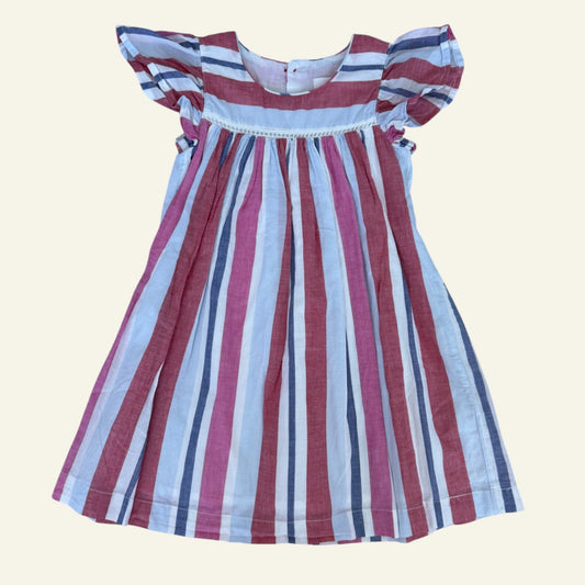 Pumpkin Patch striped dress size 3