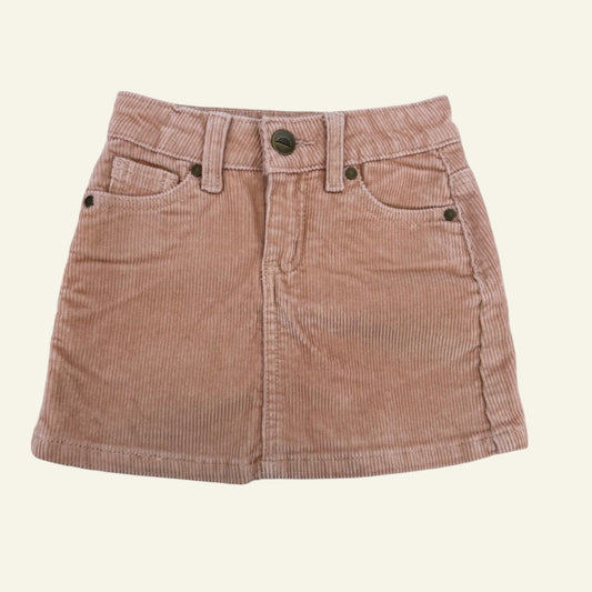 Jamie Kay peach cord skirt size 1