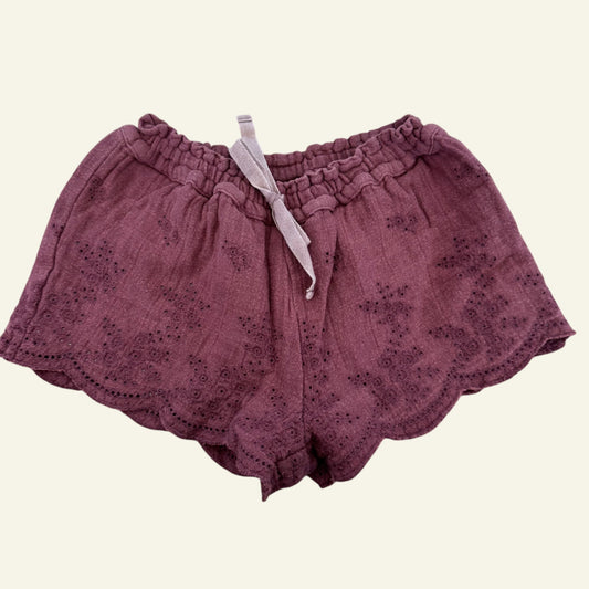 Jamie Kay Burgundy shorts size 1