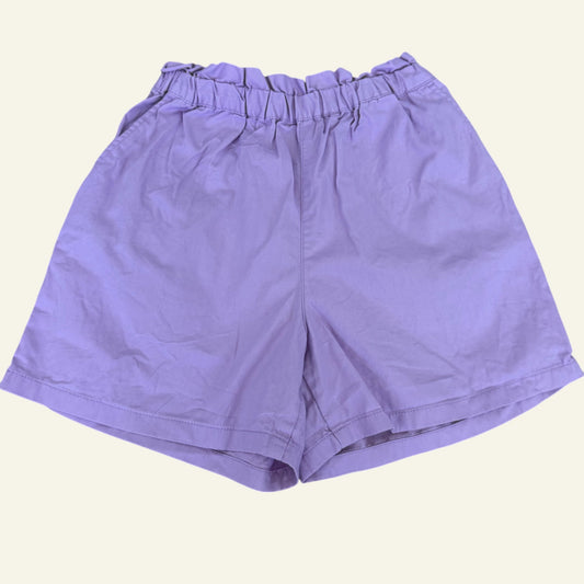 Uniqlo purple linen shorts size 7/8